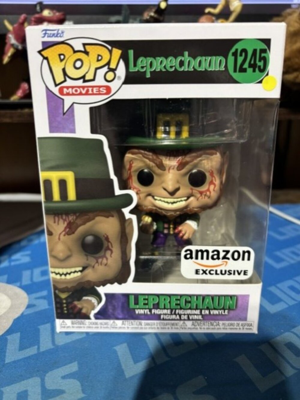 FUNKO POP-HORROR MOVIES-LEPRECHAUN-#1245-AMAZON EXCLUSIVE